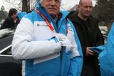 Prezident Václav Klaus přijel do Nového města už odpoledne.