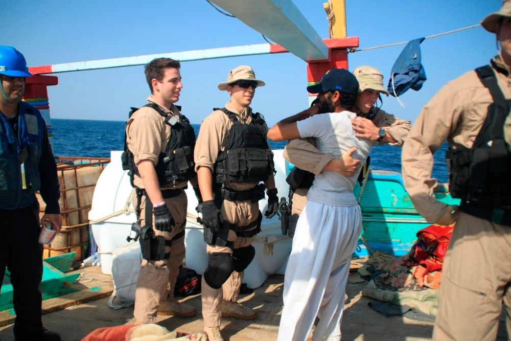 Američané zachránili íránské námořníky