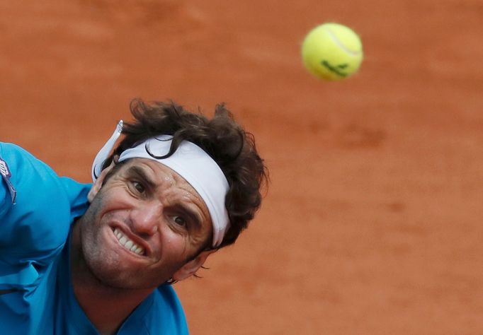 Malek Džazíri v 2. kole French Open.