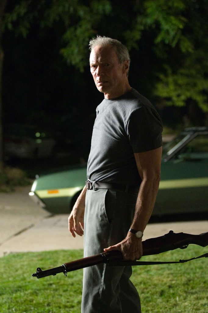 Clint Eastwood ve filmu Gran Torino z roku 2008.