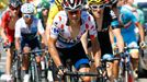 Richie Porte stoupá na Tourmalet (11. etapa)