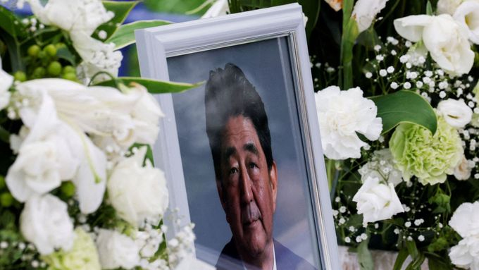 Pohřeb bývalého japonského premiéra Šinzó Abeho v Tokiu