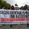 Demonstrace v Kolíně nad Rýnem na podporu tureckého prezidenta Recepa Erdogana