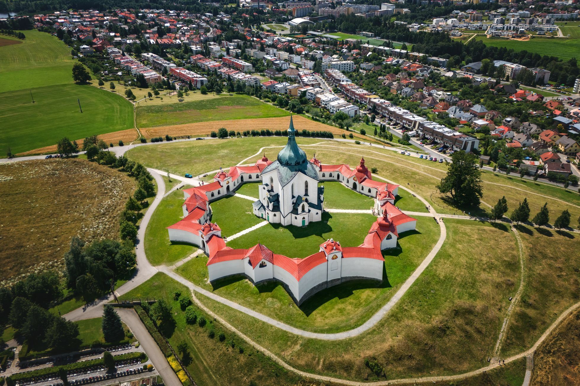Zelená Hora Jan Nepomucký kostel