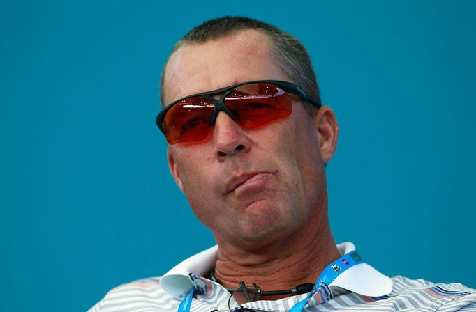 Ivan Lendl sleduje Andy Murrayho v Brisbane