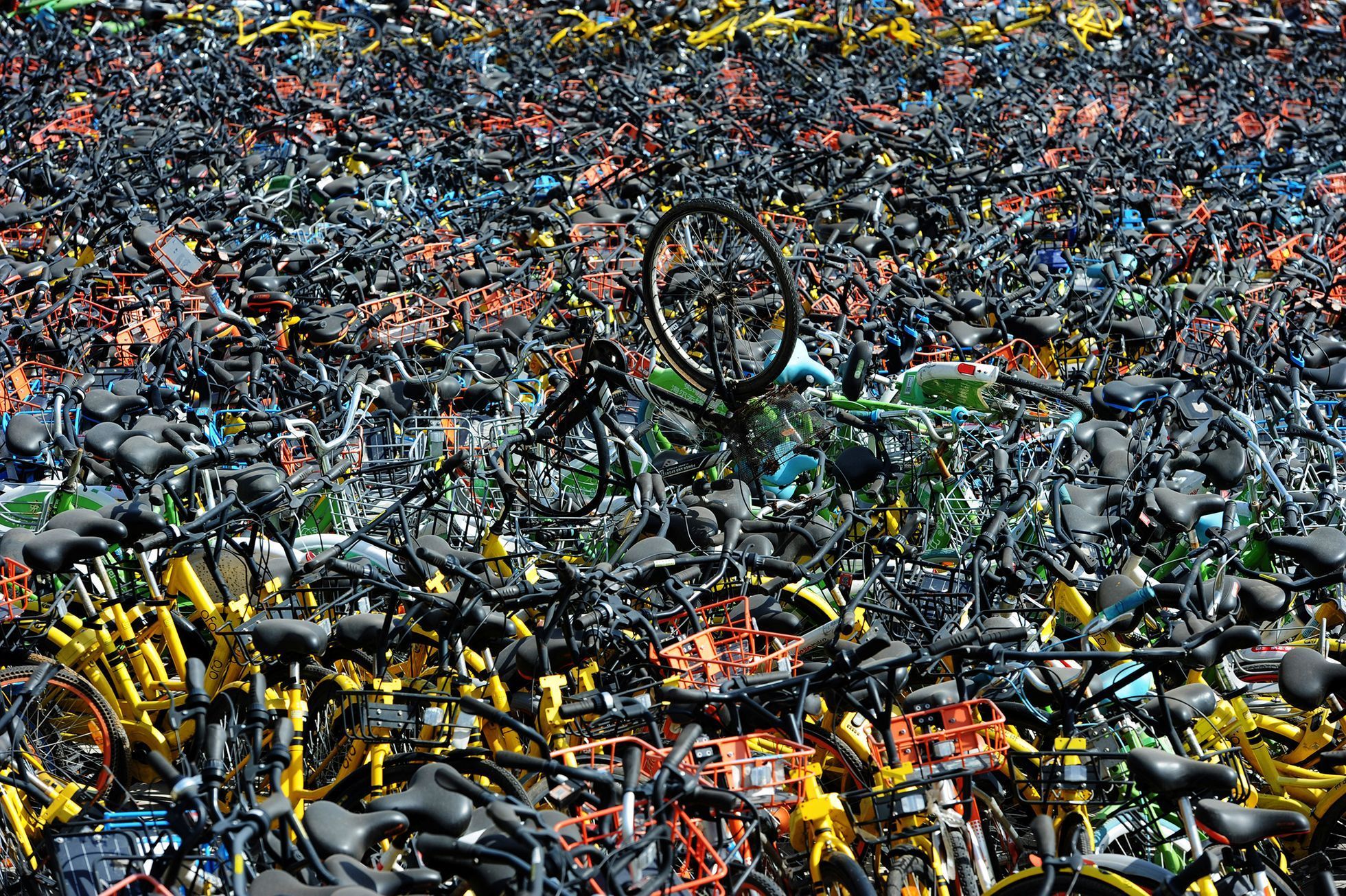 Fotogalerie / Hřbitov jízdních kol v Šanghaji / Čína / Reuters / 14
