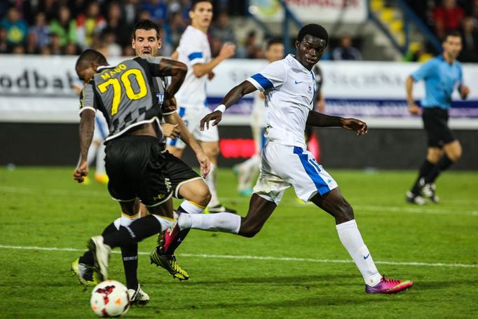 Fotbal, EL, Liberec - Udine: Sackey (12) - Maicosuel (70)