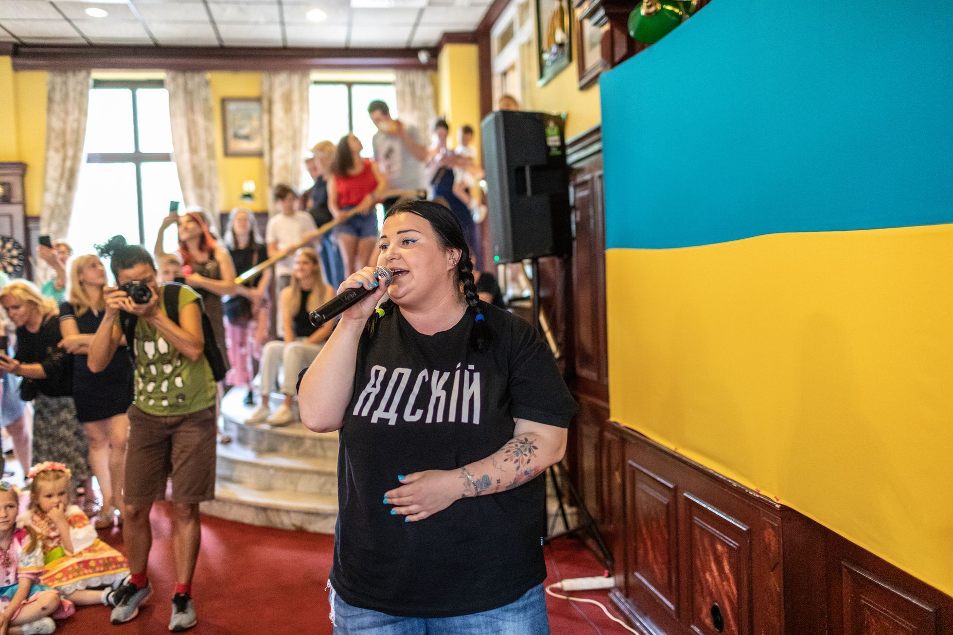 dům dobra ukrajinci uprchlíci praha alyona alyona