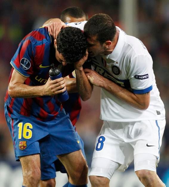 Liga mistrů: Barcelona - Inter