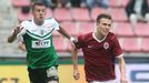 Sparta vs. Jablonec, utkání Synot ligy (Crnkič a Dočkal)