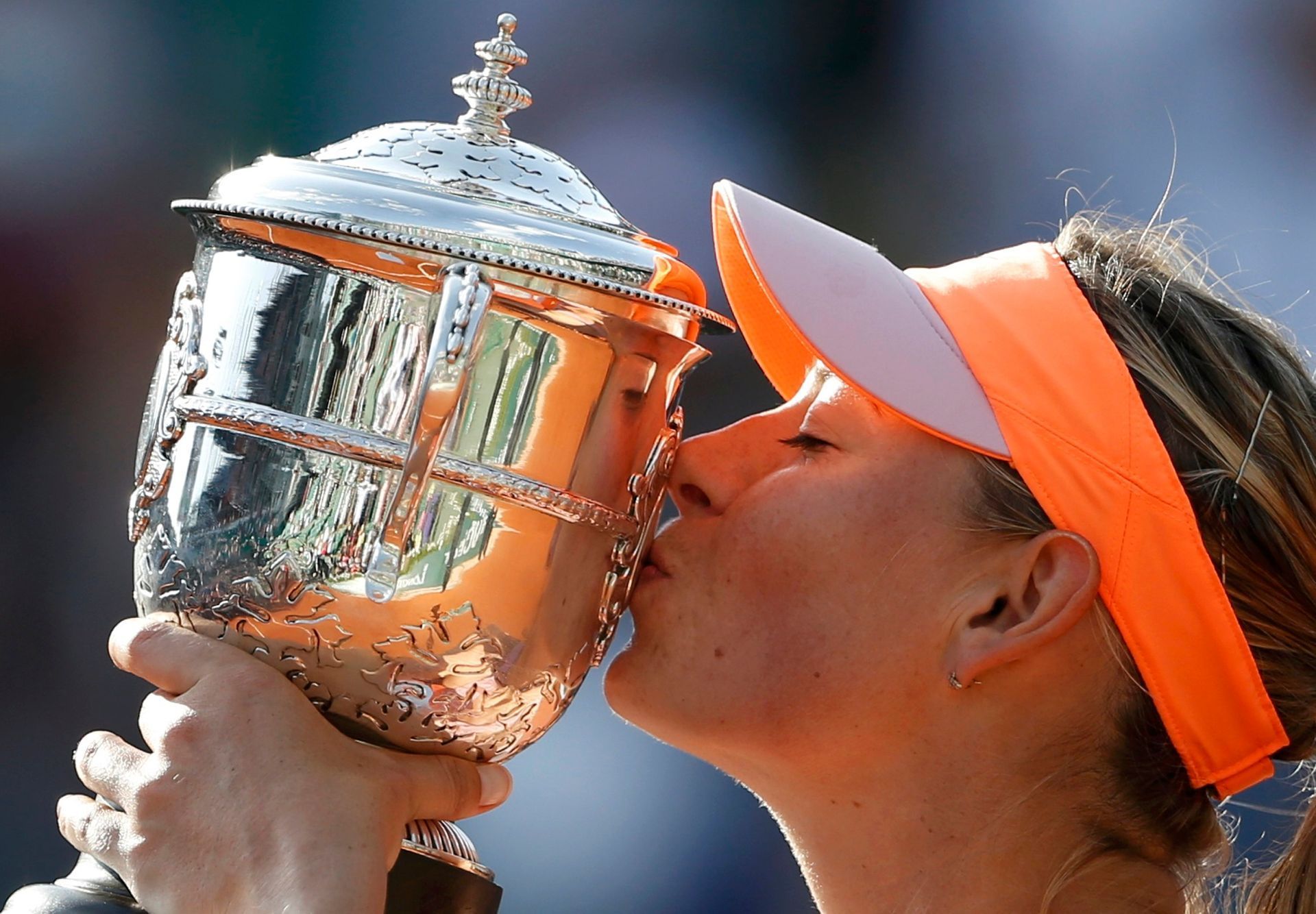 Maria Šarapovová slaví titul na French Open 2014