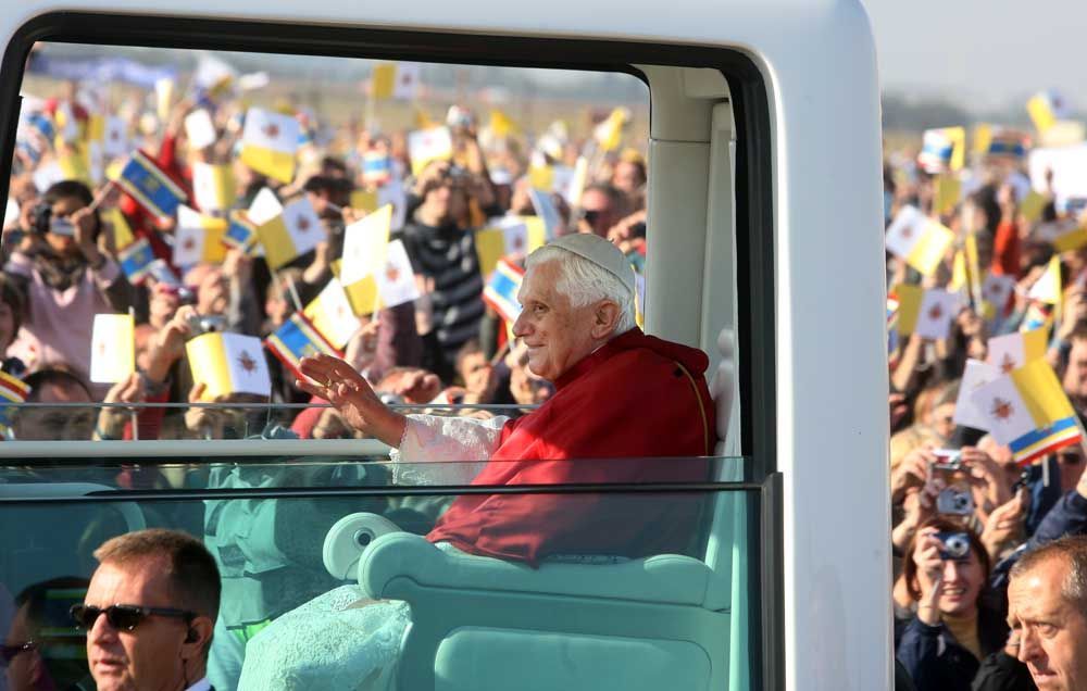 Papež Benedikt XVI v Brně