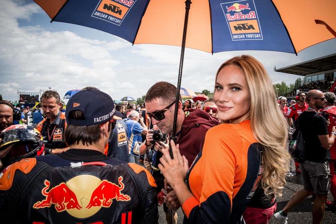 Grid girls na Velké ceně České republiky 2019.