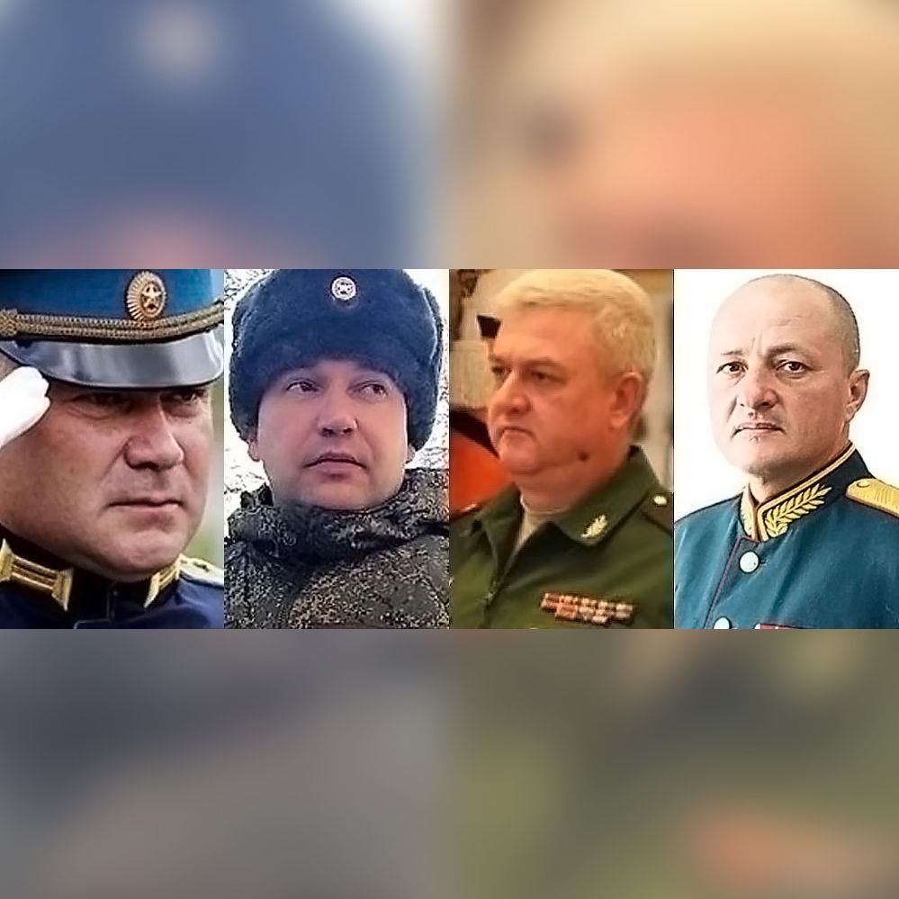 Rusko, Generálové, Ukrajina