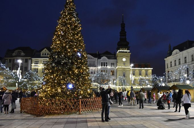 Masarykovo náměstí v Ostravě.