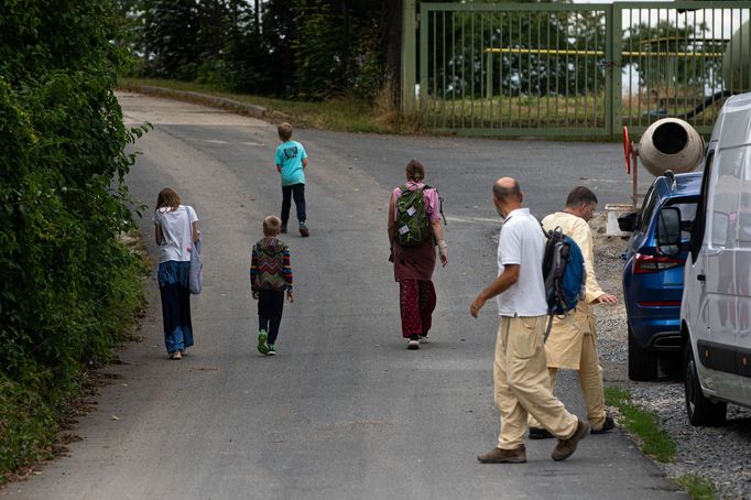 Vesnice Střílky.