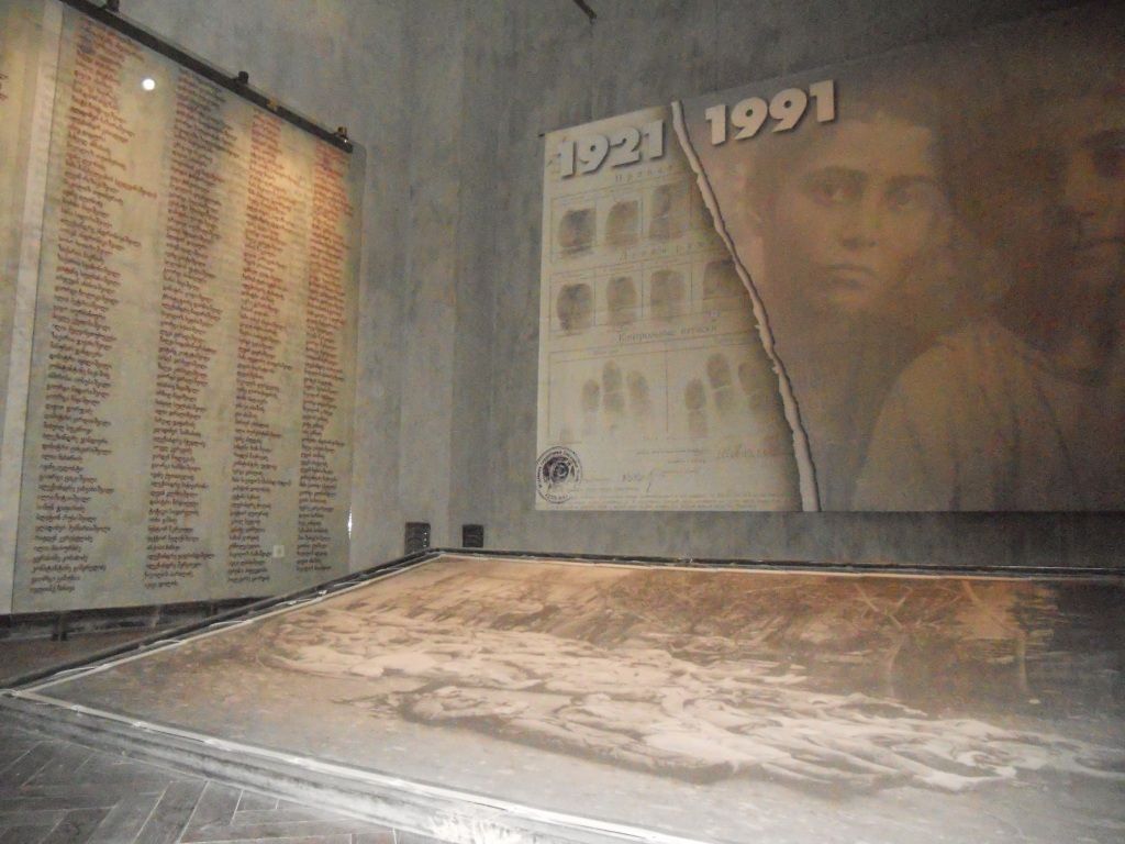 Muzeum sovětské okupace v gruzínském Tbilisi