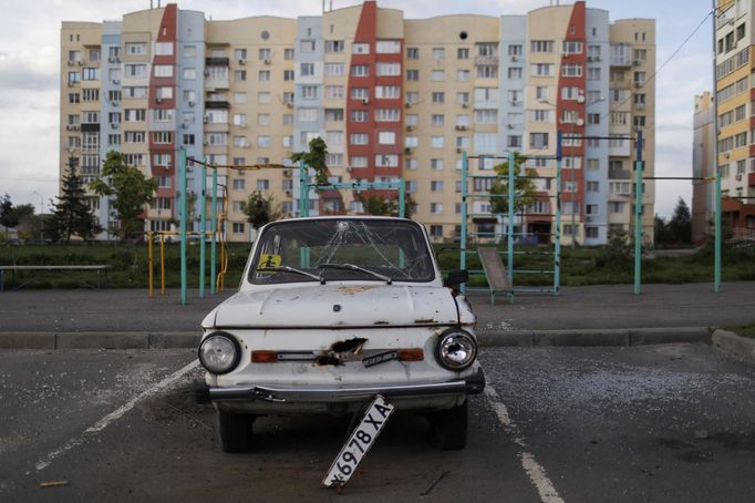 Ukrajinské jednotky odsunuly ruské jednotky okolí Charkova.