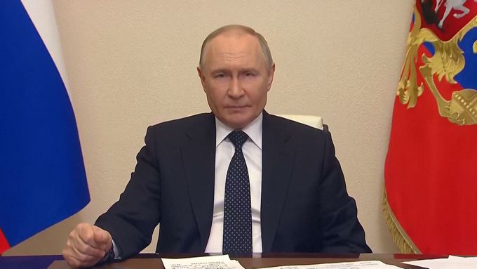 Vladimir Putin označil útok na Kurskou a Brjanskou oblast za teroristické činy