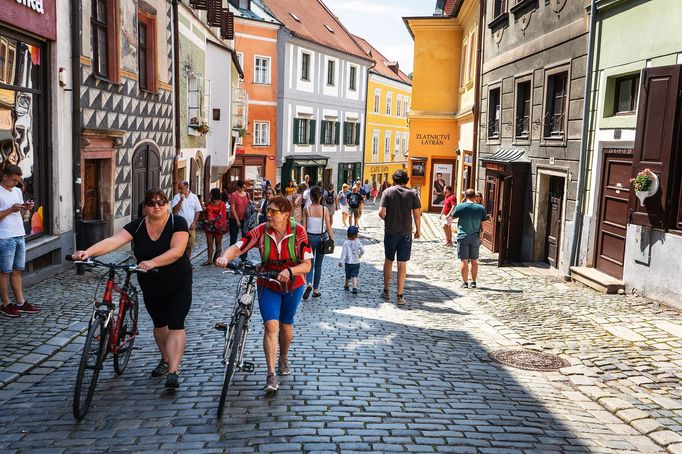 Český Krumlov - léto 2020