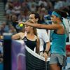 Dominika Cibulková a Madison Keysová na turnaji v Brisbane