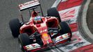 Ferrari Formula One driver Fernando Alonso of Spain drives during the Chinese F1 Grand Prix at the Shanghai International circuit, April 20, 2014. REUTERS/Carlos Barria (