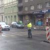 Oprava vodovodního potrubí u pražské magistrály