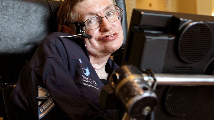Teoretický fyzik Stephen Hawking