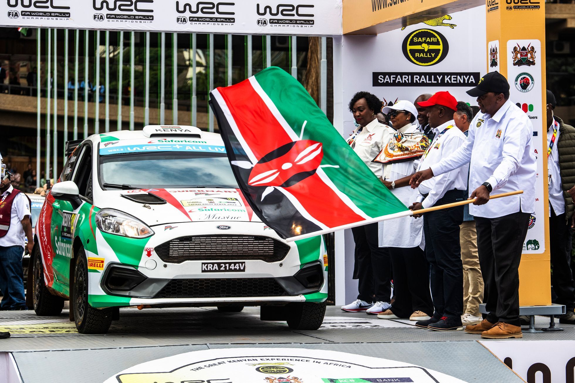 Maxine Wahomeová, Ford  na Safari rallye Keňa 2022