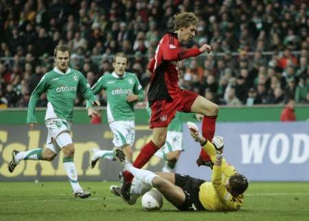 Brémy - Leverkusen: Wiese, Kiessling