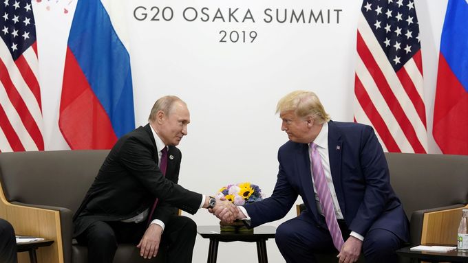 Trump a Putin v Osace