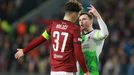 Sparta - Liverpool: Ladislav Krejčí a Harvey Elliot