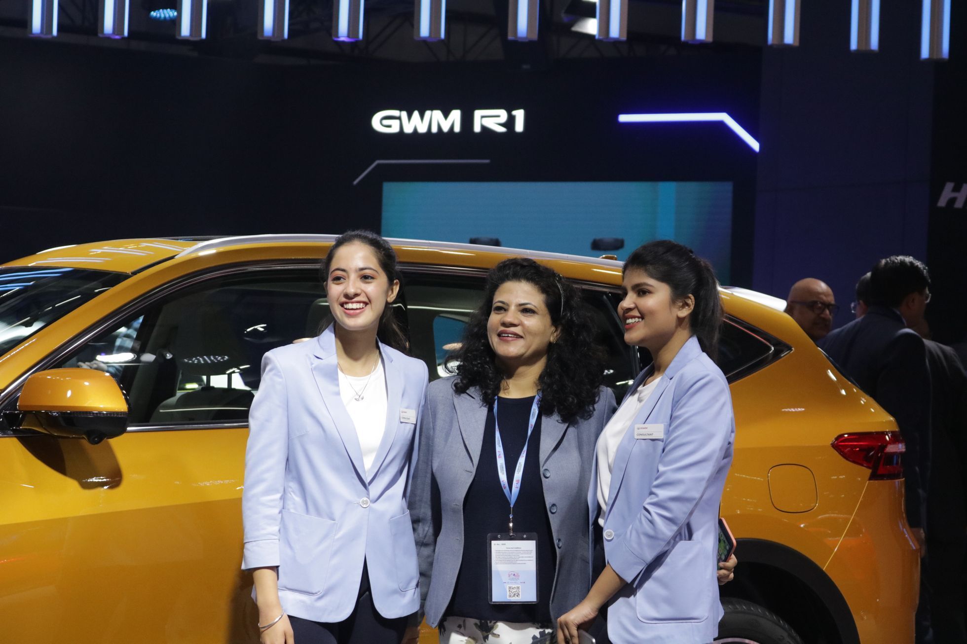 modelky autosalon Nové Dillí 2020