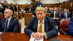 exprezident Donald Trump u soudu v New Yorku