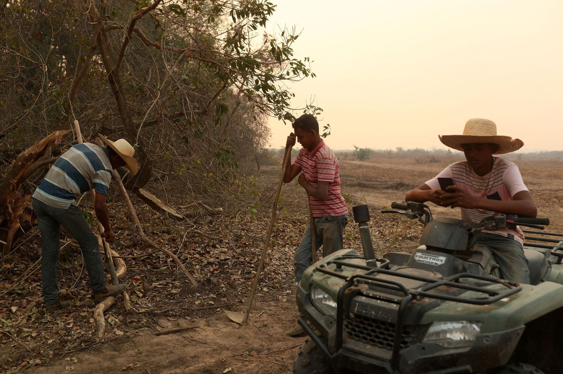 V Brazílii hoří největší mokřad světa Pantanal