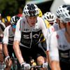 Chris Froome v 17. etapě Tour de France 2018