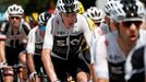 Chris Froome v 17. etapě Tour de France 2018