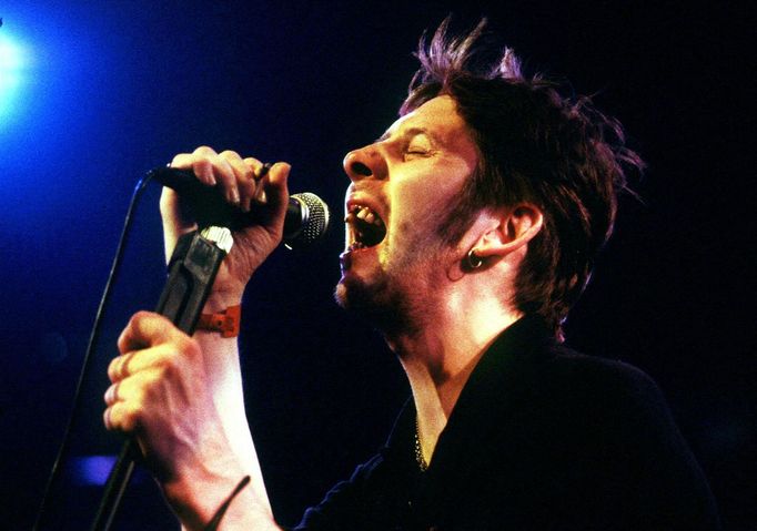 Shane MacGowan na Montreux Jazz Festivalu v roce 1995.