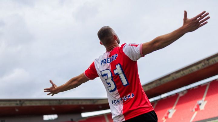V Trenčíně ho nechtěli, v Interu zažil šikanu. Prekopa čeká boj i s hejty fanoušků; Zdroj foto: SK Slavia Praha