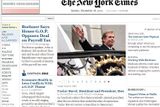 Americký deník New York Times: Václav Havel, první československý porevoluční prezident, dohlížel na přechod k demokracii...