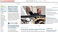 Americký deník New York Times: Václav Havel, první československý porevoluční prezident, dohlížel na přechod k demokracii...