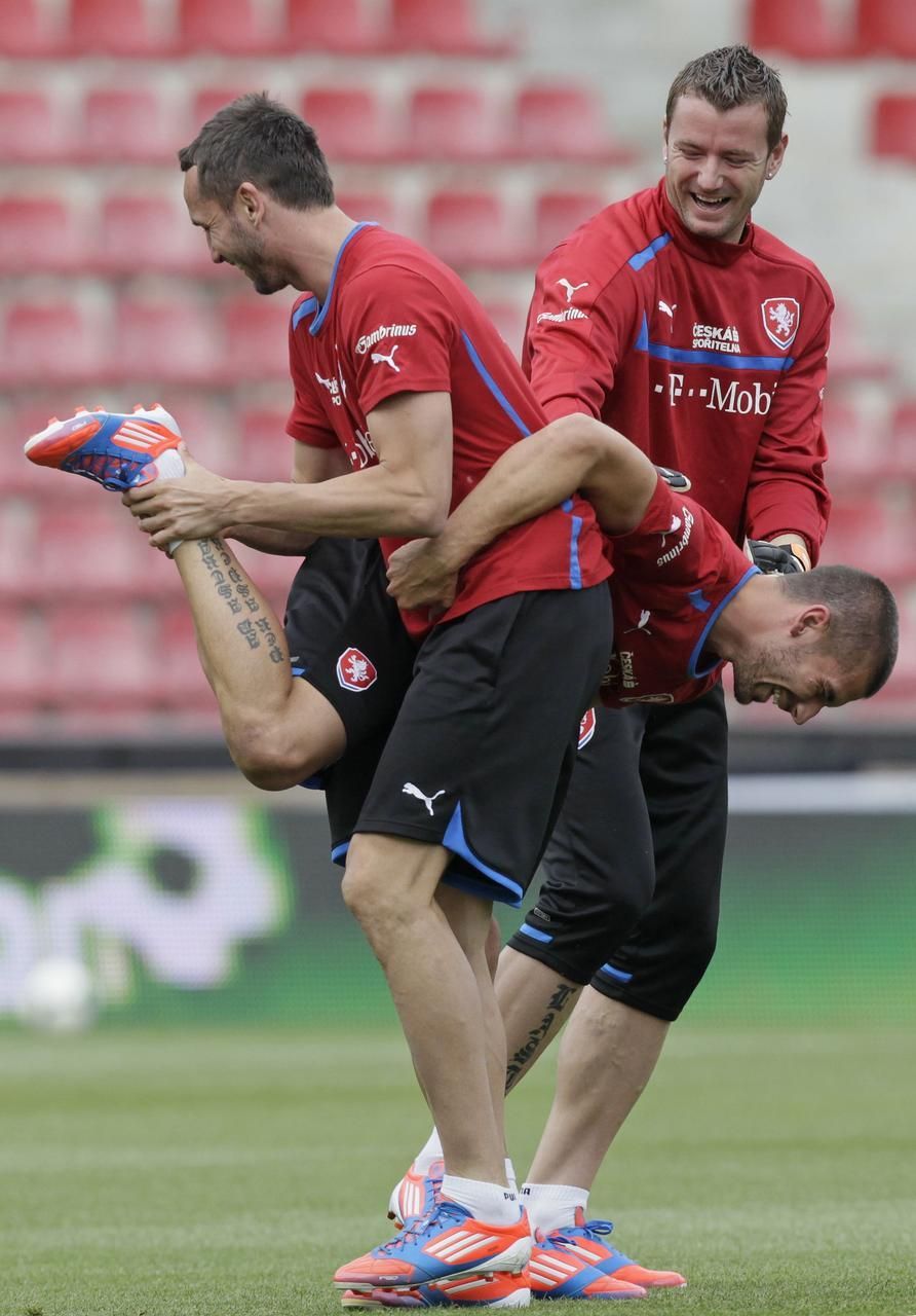 Česko, trénink před Euro 2012