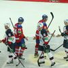 Duel KHL mezi HC Lev a Slovanem Bratislava