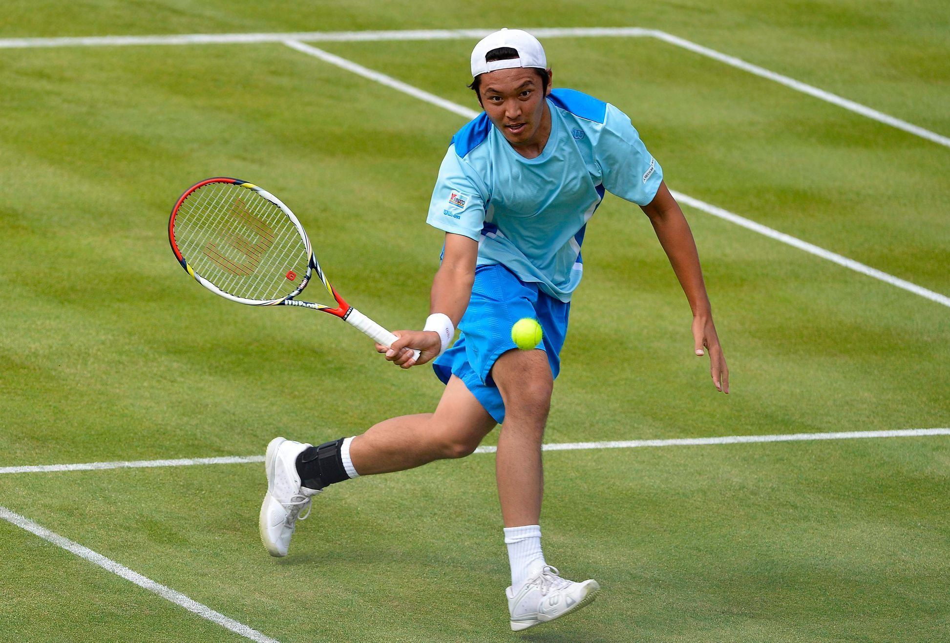 Japonec Ito na tenisovém turnaji v Londýně