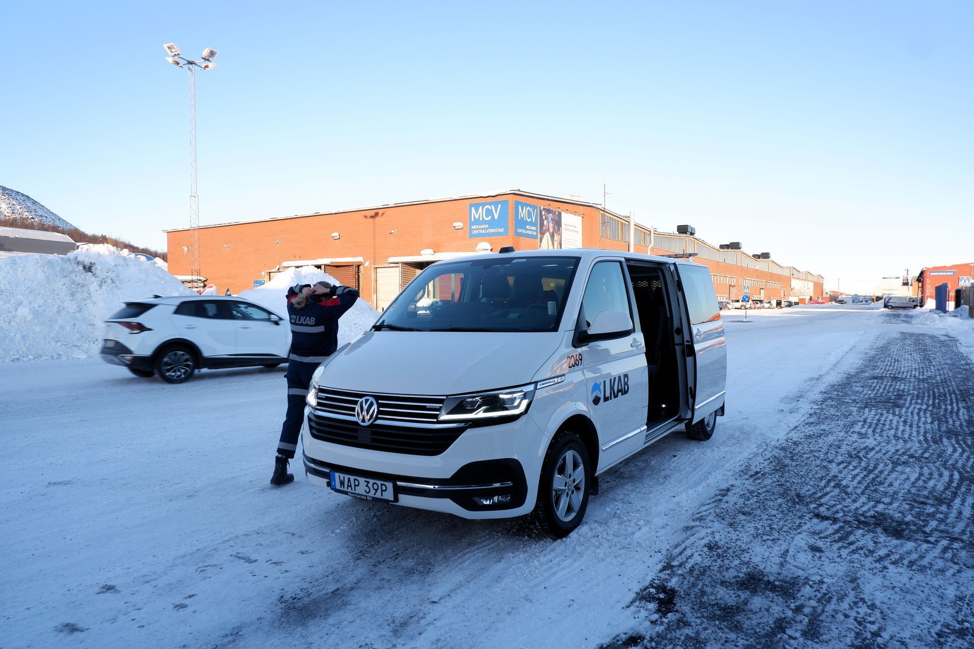 Kiruna důl železo SÚRAO Švédsko