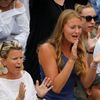 Finále French Open 2018: tenistka a přítelkyně Dominika Thiema Kristina Mladenovicová