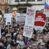 Třetí demonstrace proti Benešové a Babišovi a za spravedlivou justici, Staroměstské náměstí, Praha