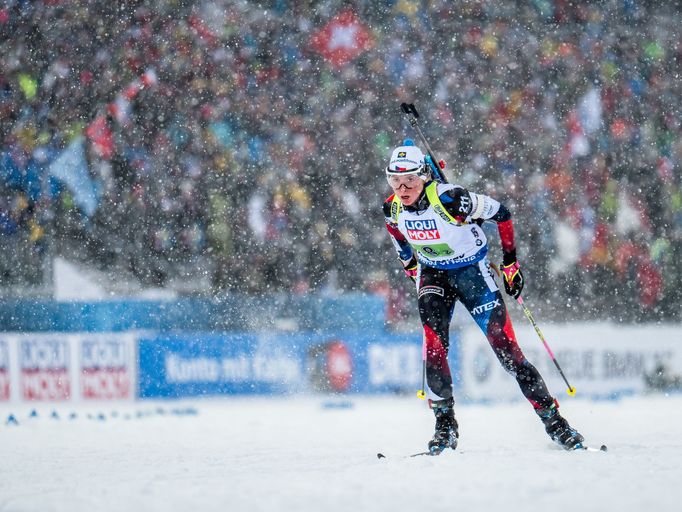 biatlon, MS 2019 v Östersundu, smíšená štafeta, Markéta Davidová