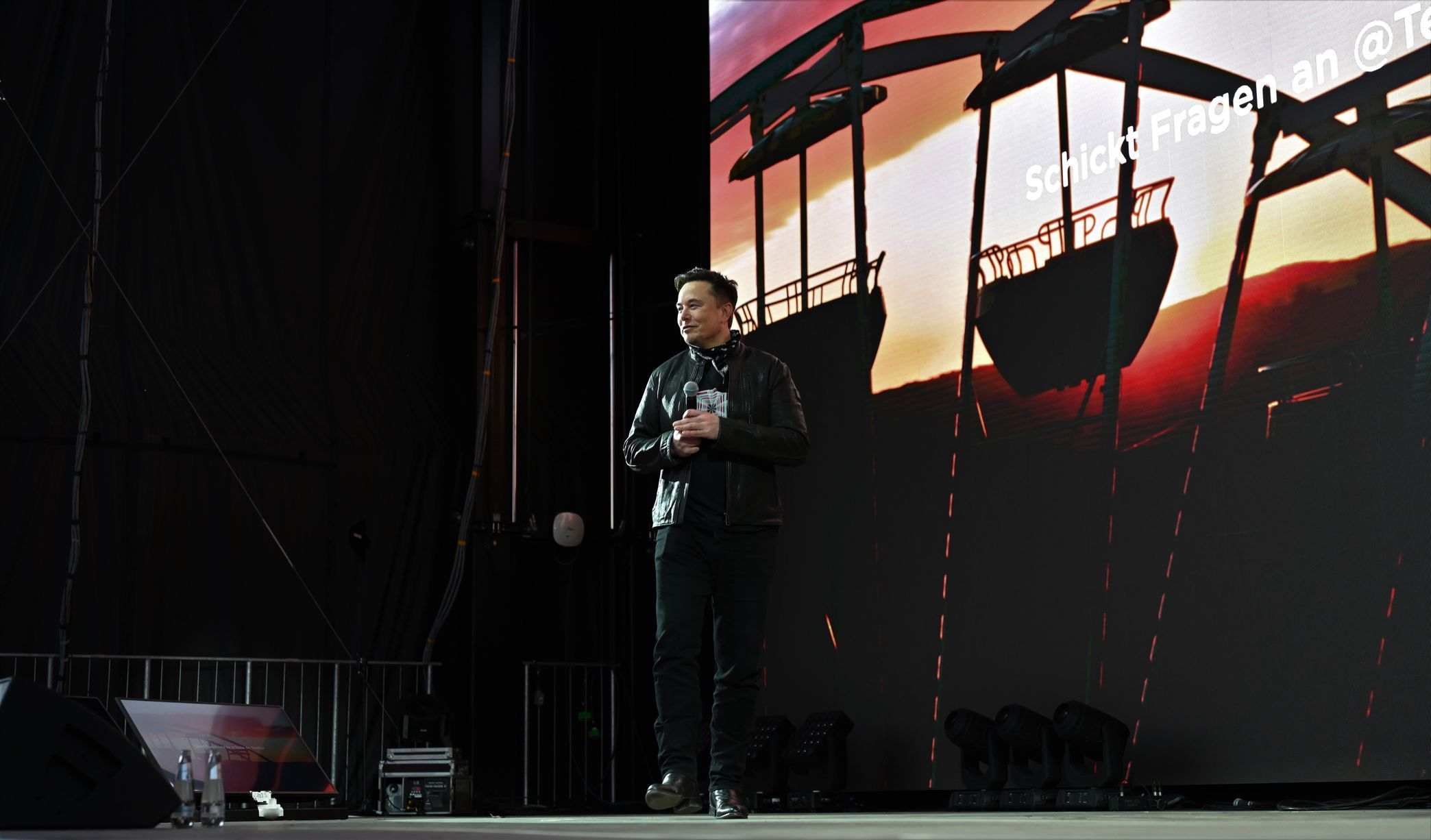 Tesla Gigafactory Berlín Giga Fest říjen 2021