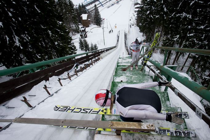 Skokanské můstky Harrachov